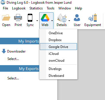 Export to Google Drive