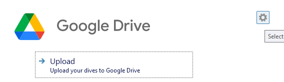 Google drive gearknob