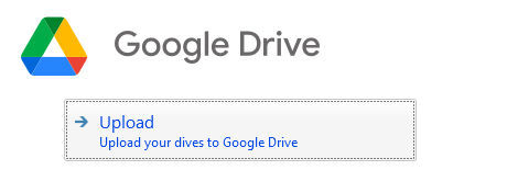 Upload your dives to Google Drive